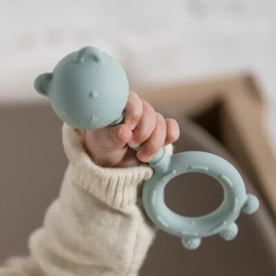 Nattou Sonaglio Orso in silicone Nattou Sonaglio Orso in silicone