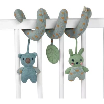 Giocattolo per neonati Sterntaler - Cotone biologico, spirale con coniglio e koala - Giocattolo per neonati Giocattolo per neonati Sterntaler - Cotone biologico, spirale con coniglio e koala - Giocattolo per neonati
