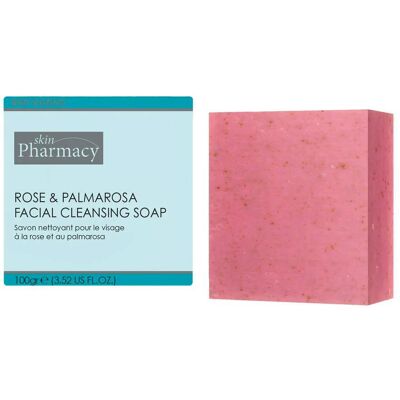 Sapone Detergente Viso alla Rosa - Unisex 100g Sapone Detergente Viso alla Rosa - Unisex 100g