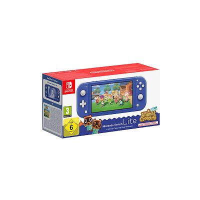 Nintendo Switch Lite Console Animal Crossing Blue Nintendo Switch Lite Console Animal Crossing Blue