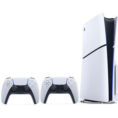 Sony PlayStation 5 Slim (PS5 Slim) - Edizione Standard + 2 Controller DualSense Sony PlayStation 5 Slim (PS5 Slim) - Edizione Standard + 2 Controller DualSense