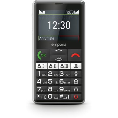 emporia PURE-LTE 5,87 cm (2.31") 107 g Nero Telefono per anzian emporia PURE-LTE 5,87 cm (2.31") 107 g Nero Telefono per anzian