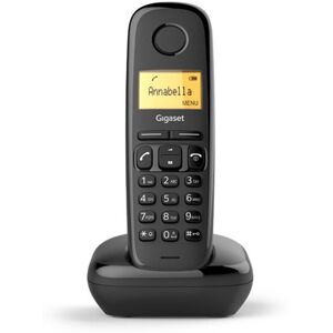 Siemens Gigaset A170 Telefono analogico/DECT Identificatore di chiamata Nero Siemens Gigaset A170 Telefono analogico/DECT Identificatore di chiamata Nero