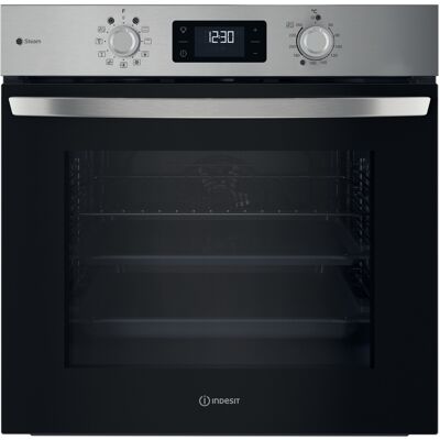 Indesit IO 258HS B forno multifunzione Inox 11Funzioni totali classe A Indesit IO 258HS B forno multifunzione Inox 11Funzioni totali classe A