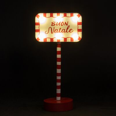 Tivoli <p>Decorazione cartello natalizio led h. 23 cm, Merry Christmas, Xmas</p> Tivoli <p>Decorazione cartello natalizio led h. 23 cm, Merry Christmas, Xmas</p>