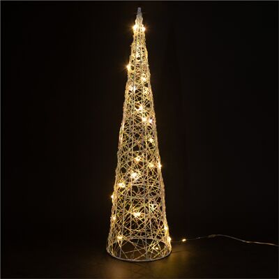 Tivoli <p>Cono luminoso h. 80 cm, bianco caldo Xmas</p> Tivoli <p>Cono luminoso h. 80 cm, bianco caldo Xmas</p>