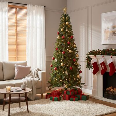 Galileo <p>Albero di Natale slim 1400 rami h. 210 cm, Everest Santa's House</p> Galileo <p>Albero di Natale slim 1400 rami h. 210 cm, Everest Santa's House</p>