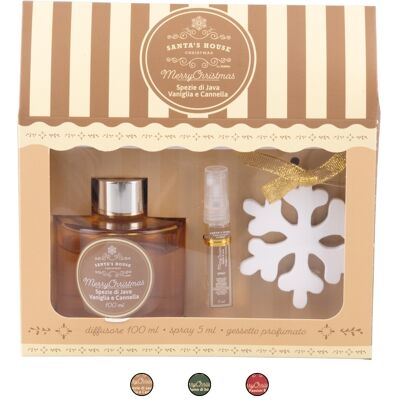 Galileo <p>Set diffusore ambiente con bottiglia spray e gessetto, Santa's House</p> Galileo <p>Set diffusore ambiente con bottiglia spray e gessetto, Santa's House</p>
