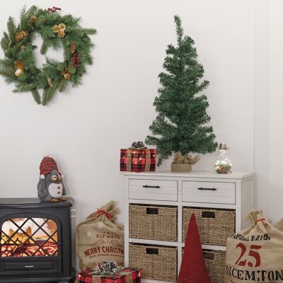 Galileo <p>Albero di Natale base in juta h. 90 cm, Santa's House</p> Galileo <p>Albero di Natale base in juta h. 90 cm, Santa's House</p>