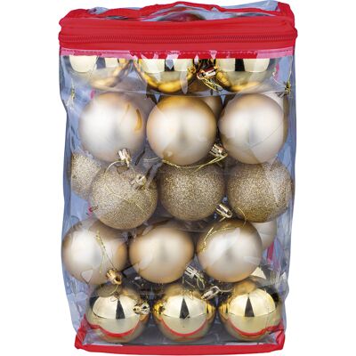 Galileo <p>Set 30 palle di Natale Ø 6 cm, Santa's House</p> Galileo <p>Set 30 palle di Natale Ø 6 cm, Santa's House</p>