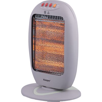 <p>Stufa elettrica 3 elementi riscaldanti 1200 W, grigio e salvia, Kooper</p> <p>Stufa elettrica 3 elementi riscaldanti 1200 W, grigio e salvia, Kooper</p>