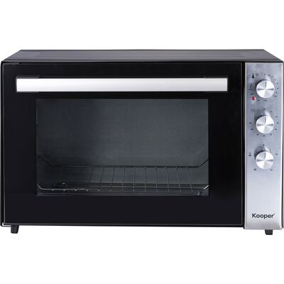 <p>Forno elettrico XXL 70 L, 2500 W, nero, Kooper</p> <p>Forno elettrico XXL 70 L, 2500 W, nero, Kooper</p>