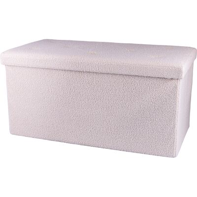 Galileo <p>Panca contenitore multiuso effetto teddy, beige, Sibilla</p> Galileo <p>Panca contenitore multiuso effetto teddy, beige, Sibilla</p>