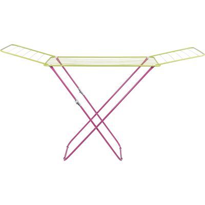 Galileo <p>Stendino in metallo verde e fucsia richiudibile, Laundry Sìordine</p> Galileo <p>Stendino in metallo verde e fucsia richiudibile, Laundry Sìordine</p>