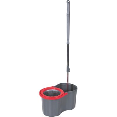 Galileo <p>Super Mop rotante 16 l, tubo estensibile fino a 110 cm, grigio e rosso</p> Galileo <p>Super Mop rotante 16 l, tubo estensibile fino a 110 cm, grigio e rosso</p>