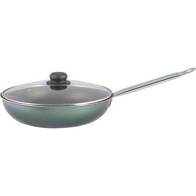 Galileo <p>Saltapasta con coperchio Ø28 cm in alluminio, Selva Line</p> Galileo <p>Saltapasta con coperchio Ø28 cm in alluminio, Selva Line</p>