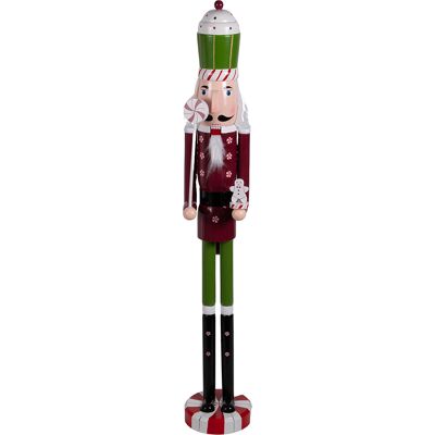 Galileo <p>Soldato candy natalizio in legno h. 120 cm, Santa's House</p> Galileo <p>Soldato candy natalizio in legno h. 120 cm, Santa's House</p>