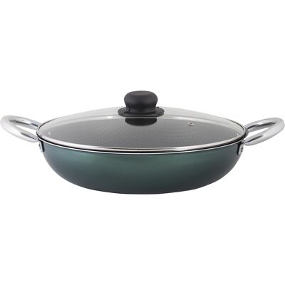 Galileo <p>Tegame con coperchio Ø32 cm in alluminio, Selva Line</p> Galileo <p>Tegame con coperchio Ø32 cm in alluminio, Selva Line</p>