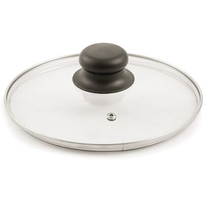 Galileo <p>Coperchio Ø24 cm in vetro temperato, pomello in bakelite, SìChef</p> Galileo <p>Coperchio Ø24 cm in vetro temperato, pomello in bakelite, SìChef</p>