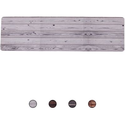Galileo <p>Tappeto cucina antimacchia 60x200 cm in vinile, Wood</p> Galileo <p>Tappeto cucina antimacchia 60x200 cm in vinile, Wood</p>