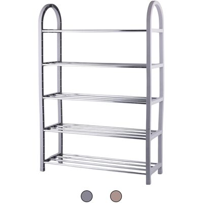 Galileo <p>Scarpiera 5 ripiani extra-slim 56x20xh.83 cm, Sìordine</p> Galileo <p>Scarpiera 5 ripiani extra-slim 56x20xh.83 cm, Sìordine</p>
