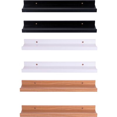 Galileo <p>Set 2 mensole da muro in legno di pino, Sìordine</p> Galileo <p>Set 2 mensole da muro in legno di pino, Sìordine</p>