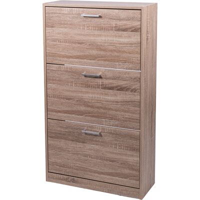 Galileo <p>Scarpiera 3 ante a ribalta 63x24xh.115 cm, colore rovere, Sibilla</p> Galileo <p>Scarpiera 3 ante a ribalta 63x24xh.115 cm, colore rovere, Sibilla</p>