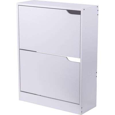 Galileo <p>Scarpiera 2 ante a ribalta 60x23xh80 cm, bianco</p> Galileo <p>Scarpiera 2 ante a ribalta 60x23xh80 cm, bianco</p>