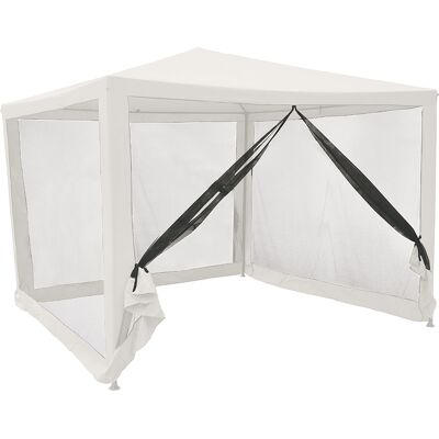 Galileo <p>Gazebo idrorepellente con zanzariere 3x3, ecrù, Dakar Esté</p> Galileo <p>Gazebo idrorepellente con zanzariere 3x3, ecrù, Dakar Esté</p>