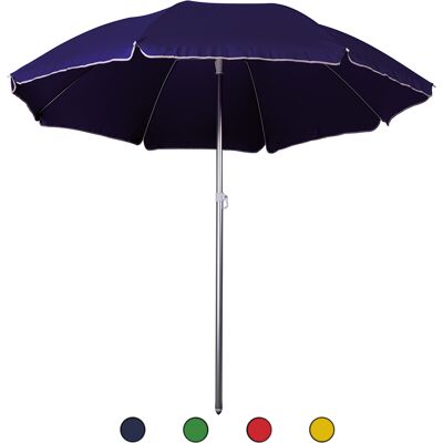 Galileo <p>Ombrellone mare Ø2,20 m in alluminio, 8 stecche rinforzate in fibra di vetro, Soleil Esté</p> Galileo <p>Ombrellone mare Ø2,20 m in alluminio, 8 stecche rinforzate in fibra di vetro, Soleil Esté</p>