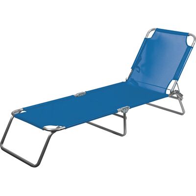 Galileo <p>Lettino mare in alluminio, richiudibile, blu, Viareggio Esté</p> Galileo <p>Lettino mare in alluminio, richiudibile, blu, Viareggio Esté</p>