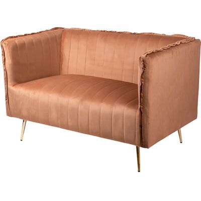 Galileo <p>Divano vintage 2 posti 126x75x82 cm, cammello, Sibilla</p> Galileo <p>Divano vintage 2 posti 126x75x82 cm, cammello, Sibilla</p>