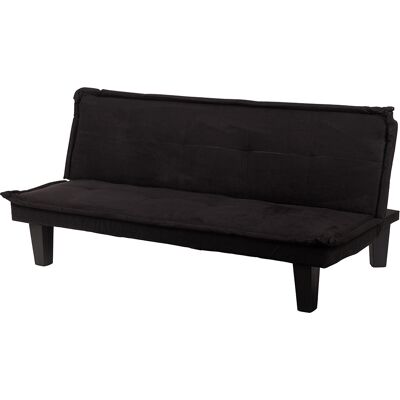Galileo <p>Divano letto 2 posti 164x82x74 cm, nero, Sibilla</p> Galileo <p>Divano letto 2 posti 164x82x74 cm, nero, Sibilla</p>