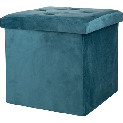 Galileo <p>Pouf contenitore multiuso effetto velluto 38x38xh.38 cm, ottanio, Sibilla</p> Galileo <p>Pouf contenitore multiuso effetto velluto 38x38xh.38 cm, ottanio, Sibilla</p>