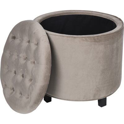 Galileo <p>Pouf contenitore multiuso, tortora, Sibilla</p> Galileo <p>Pouf contenitore multiuso, tortora, Sibilla</p>