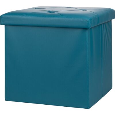 Galileo <p>Pouf contenitore multiuso 38x38xh.38 cm, ottanio, Sibilla</p> Galileo <p>Pouf contenitore multiuso 38x38xh.38 cm, ottanio, Sibilla</p>
