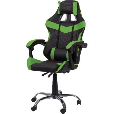 Galileo <p>Poltrona gaming high quality, verde</p> Galileo <p>Poltrona gaming high quality, verde</p>