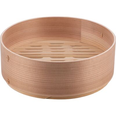 Tivoli <p>Vaporiera tonda in bambù e cedro giapponese 24,5x9 cm, Radici</p> Tivoli <p>Vaporiera tonda in bambù e cedro giapponese 24,5x9 cm, Radici</p>