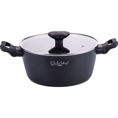 Galileo <p>Casseruola con coperchio 24 cm, rivestimento in ceramica, induzione, Galaxy 2.0 SìChef</p> Galileo <p>Casseruola con coperchio 24 cm, rivestimento in ceramica, induzione, Galaxy 2.0 SìChef</p>