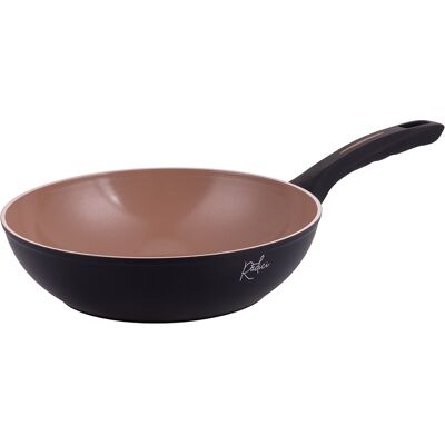 Tivoli <p>Wok/Saltapasta antiaderente 28 cm, rivestimento interno in ceramica Fusion Pro II, induzione, Radici</p> Tivoli <p>Wok/Saltapasta antiaderente 28 cm, rivestimento interno in ceramica Fusion Pro II, induzione, Radici</p>