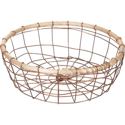 Tivoli <p>Cestino tondo grande 34 cm in ferro e legno, La Cucina</p> Tivoli <p>Cestino tondo grande 34 cm in ferro e legno, La Cucina</p>