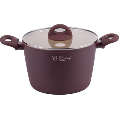 Galileo <p>Pentola con coperchio 22 cm, rivestimento in ceramica, induzione, Tropea SìChef</p> Galileo <p>Pentola con coperchio 22 cm, rivestimento in ceramica, induzione, Tropea SìChef</p>