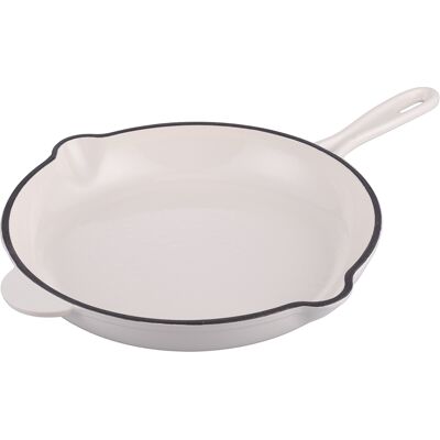 Tivoli <p>Padella 26,5 cm in ghisa smaltata, induzione, bianco, Radici Vaniglia</p> Tivoli <p>Padella 26,5 cm in ghisa smaltata, induzione, bianco, Radici Vaniglia</p>