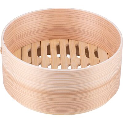 Tivoli <p>Vaporiera tonda in bambù e cedro giapponese 20,5x9 cm, Radici</p> Tivoli <p>Vaporiera tonda in bambù e cedro giapponese 20,5x9 cm, Radici</p>