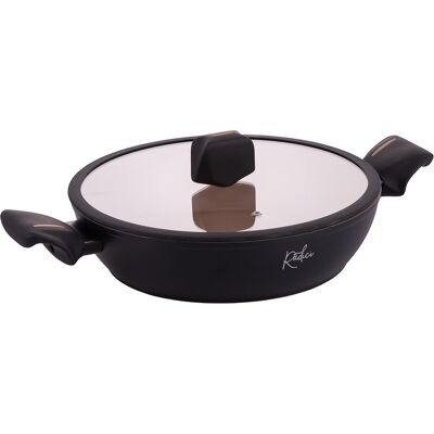 Tivoli <p>Tegame 28 cm con coperchio, rivestimento interno in ceramica Fusion Pro II, induzione, Radici Liquir</p> Tivoli <p>Tegame 28 cm con coperchio, rivestimento interno in ceramica Fusion Pro II, induzione, Radici Liquir</p>