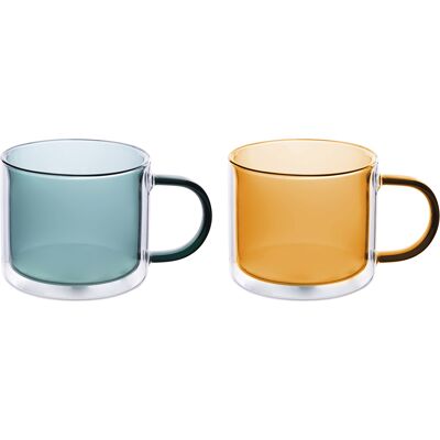 Tivoli <p>Mug 280 ml in vetro borosilicato incamiciato, Venice Lido</p> Tivoli <p>Mug 280 ml in vetro borosilicato incamiciato, Venice Lido</p>
