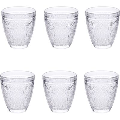 Tivoli <p>Set 6 bicchieri acqua 330 ml in vetro, New Marrakech</p> Tivoli <p>Set 6 bicchieri acqua 330 ml in vetro, New Marrakech</p>