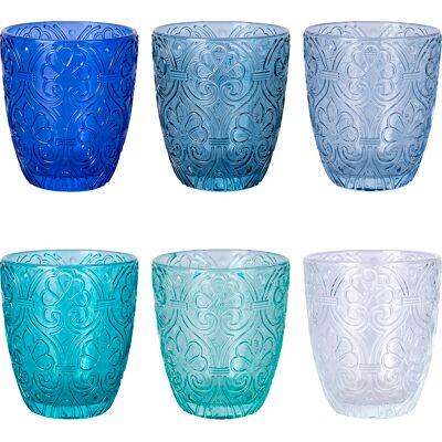 Tivoli <p>Set 6 bicchieri acqua 300 ml, Granada Ocean</p> Tivoli <p>Set 6 bicchieri acqua 300 ml, Granada Ocean</p>