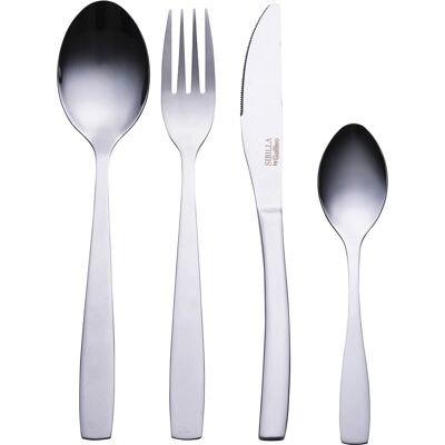 Galileo <p>Set 16 posate in acciaio, silver lucido, Manhattan Sibilla</p> Galileo <p>Set 16 posate in acciaio, silver lucido, Manhattan Sibilla</p>