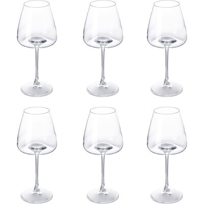 Tivoli <p>Set 6 calici vino 612 ml in vetro, Tasting</p> Tivoli <p>Set 6 calici vino 612 ml in vetro, Tasting</p>